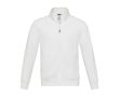 Pull unisexe en coton et polyester recyclés 320 g/m² Elevate NXT couleur blanc