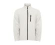 Veste softshell en polyester pour homme 300 g/m² Roly couleur blanc cassé