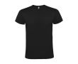 T-shirt unisexe 100% coton à manches courtes 150 g/m² Roly Atomic couleur noir