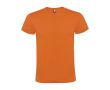 T-shirt unisexe 100% coton à manches courtes 150 g/m² Roly Atomic couleur orange
