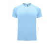 T-shirt technique 100% polyester pour homme 135 g/m² Roly couleur bleu ciel