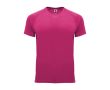 T-shirt technique 100% polyester pour homme 135 g/m² Roly couleur fuchsia
