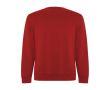 Pull unisexe en coton biologique et polyester recyclé 300 g/m² Roly couleur rouge