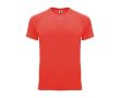 T-shirt technique 100% polyester pour enfants 135 g/m² Roly couleur corail