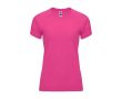 T-shirt technique 100% polyester pour femme 135 g/m² Roly couleur fuchsia fluorescent