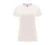 T-shirt 100% coton en tricot pour femme 170 g/m² Roly couleur blanc cassé