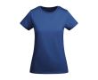 T-shirt en coton biologique en tricot pour femme 175 g/m² Roly couleur bleu roi