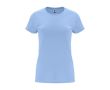 T-shirt 100% coton en tricot pour femme 170 g/m² Roly couleur bleu ciel