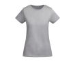 T-shirt en coton biologique en tricot pour femme 175 g/m² Roly couleur gris clair chiné
