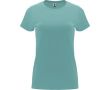 T-shirt 100% coton en tricot pour femme 170 g/m² Roly couleur bleu lagon