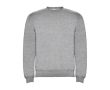 Pull unisexe en coton et polyester en tricot 280 g/m² Roly couleur gris clair chiné