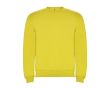 Pull unisexe en coton et polyester en tricot 280 g/m² Roly couleur jaune