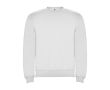 Pull unisexe en coton et polyester en tricot 280 g/m² Roly couleur blanc