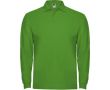 Polo pour homme en 100% coton en tricot piqué 220 g/m² Roly couleur vert gazon