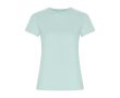 T-shirt 100% coton biologique pour femme 160 g/m² Roly couleur vert menthe
