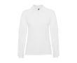 Polo en tricot piqué 100% coton pour femme 220 g/m² Roly couleur blanc
