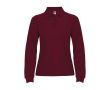 Polo en tricot piqué 100% coton pour femme 220 g/m² Roly couleur bordeaux