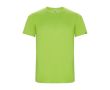 T-shirt technique en 50% polyester recyclé pour homme 135 g/m² Roly couleur vert lime