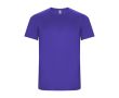 T-shirt technique en 50% polyester recyclé pour enfants 135 g/m² Roly couleur violet