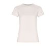 T-shirt 100% coton biologique pour femme 160 g/m² Roly couleur blanc cassé