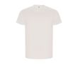 T-shirt 100% coton biologique pour homme 160 g/m² Roly couleur blanc cassé
