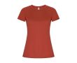 T-shirt technique en 50% polyester recyclé pour femme 135 g/m² Roly couleur rouge