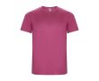 T-shirt technique en 50% polyester recyclé pour homme 135 g/m² Roly couleur fuchsia
