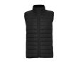 Gilet isolant en polyester avec effet duvet pour homme 290 g/m² Roly couleur noir