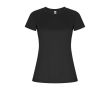 T-shirt technique en 50% polyester recyclé pour femme 135 g/m² Roly couleur gris graphite