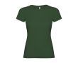 T-shirt en 100% coton en tricot pour femme 155 g/m² Roly couleur vert bouteille