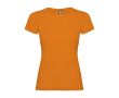 T-shirt en 100% coton en tricot pour femme 155 g/m² Roly couleur orange