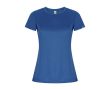 T-shirt technique en 50% polyester recyclé pour femme 135 g/m² Roly couleur bleu roi
