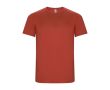 T-shirt technique en 50% polyester recyclé pour enfants 135 g/m² Roly couleur rouge