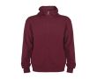 Sweat-shirt en coton et polyester unisexe avec capuche 280 g/m² Roly couleur bordeaux