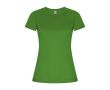 T-shirt technique en 50% polyester recyclé pour femme 135 g/m² Roly couleur vert pomme
