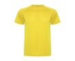 T-shirt technique homme en tricot piqué en polyester 150 g/m² Roly couleur jaune
