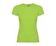 T-shirt en 100% coton en tricot pour femme 155 g/m² Roly couleur vert lime