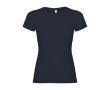 T-shirt en 100% coton en tricot pour femme 155 g/m² Roly couleur bleu marine