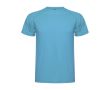T-shirt technique enfant en tricot piqué en polyester 150 g/m² Roly couleur turquoise