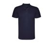 Polo technique en tricot piqué polyester pour homme 150 g/m² Roly couleur bleu marine