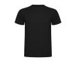 T-shirt technique enfant en tricot piqué en polyester 150 g/m² Roly couleur noir