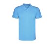 Polo technique en tricot piqué polyester pour homme 150 g/m² Roly couleur turquoise