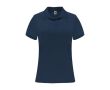 Polo technique en tricot piqué polyester 150 g/m² pour femme Roly couleur bleu marine