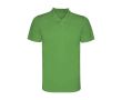 Polo technique pour enfant en tricot piqué polyester150 g/m² Roly couleur vert pomme