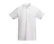 Polo 100% coton biologique en tricot piqué pour homme 210 g/m² Roly couleur blanc