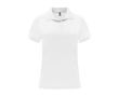 Polo technique en tricot piqué polyester 150 g/m² pour femme Roly couleur blanc