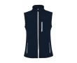Gilet softshell en polyester et élasthanne unisexe 300 g/m² Roly couleur bleu marine