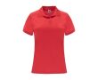 Polo technique en tricot piqué polyester 150 g/m² pour femme Roly couleur rouge