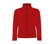 Veste softshell en polyester 3 couches unisexe 300 g/m² Roly couleur rouge