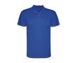 Polo technique en tricot piqué polyester pour homme 150 g/m² Roly couleur bleu roi